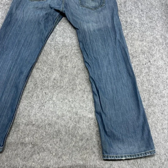Levis 559 Jeans Mens 38x32 Blue Medium Wash Relaxed Fit Straight Leg Denim Pants - Picture 13 of 16